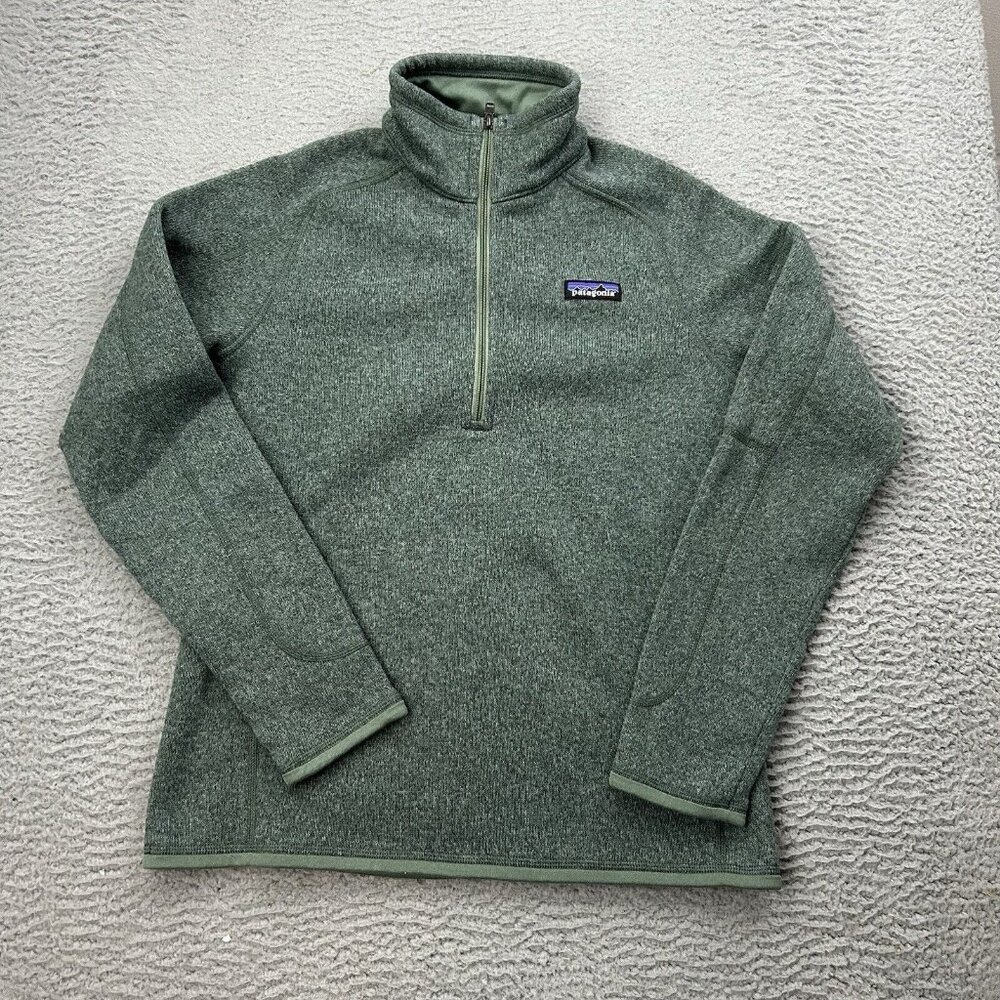 Patagonia Green Half-Zip Fleece Pullover